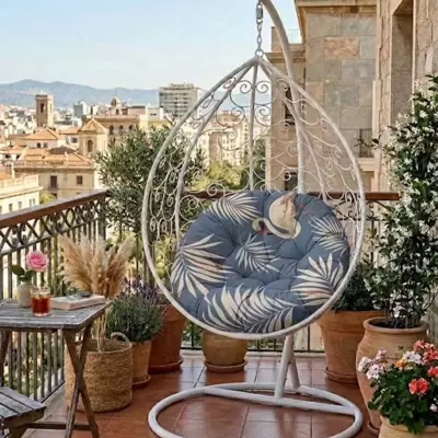Jastuk 120cm Za Gnezdo Baštensku Ljuljašku FLAMINGO-B