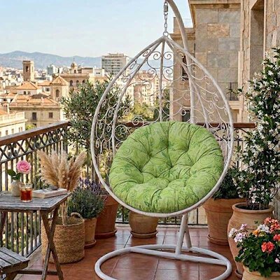 Jastuk 120cm Za Gnezdo Baštensku Ljuljašku FRESH GREEN