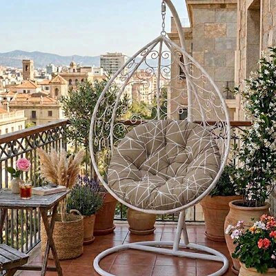 Jastuk 140cm Za Gnezdo Baštensku Ljuljašku GEOMETRIC