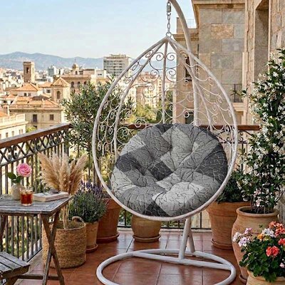 Jastuk 120cm Za Gnezdo Baštensku Ljuljašku GREY STONE