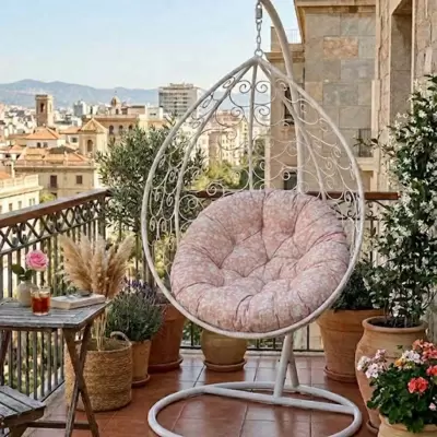 Jastuk 140cm Za Gnezdo Baštensku Ljuljašku LITTLE FLOWERS