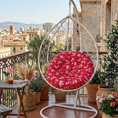 Jastuk 140cm Za Gnezdo Baštensku Ljuljašku RED SPRING