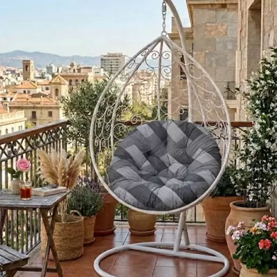 Jastuk 140cm Za Gnezdo Baštensku Ljuljašku TRICOT-BL