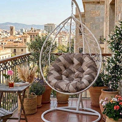 Jastuk 100cm Za Gnezdo Baštensku Ljuljašku TRICOT-BR