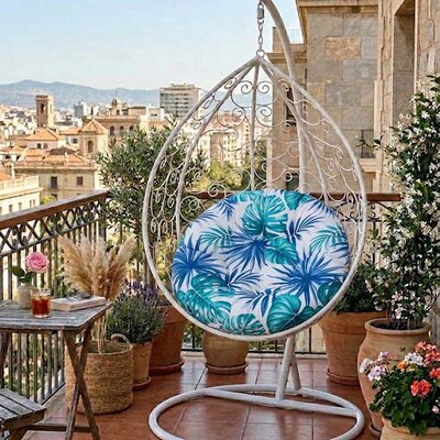 Jastuk 100cm Za Gnezdo Baštensku Ljuljašku TROPICAL