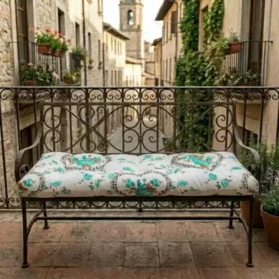 Jastuk za Klupu 200x40cm FLOURISH GREEN