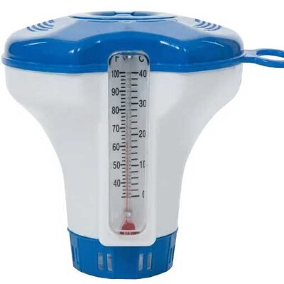 Plutajući dozer sa integrisanim termometrom Plovak za tablete hlora od 3 i 4 inča