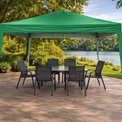 Progarden Pop-Up paviljon 3x3m Zeleni – Instant Hladovina