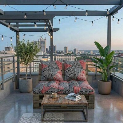 Komplet jastuka za garniture od paleta INDI