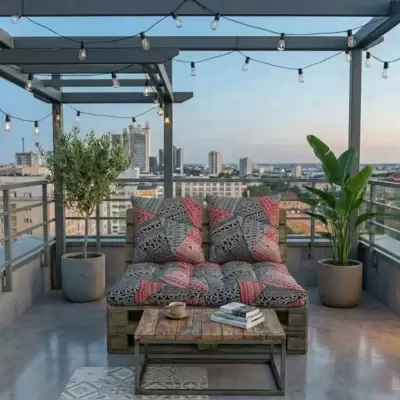 Komplet jastuka za garniture od paleta INDI