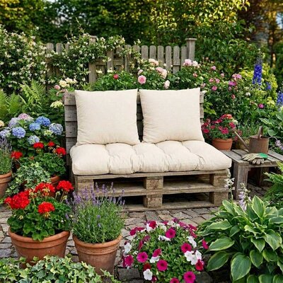 Komplet jastuka za garniture od paleta IVORY