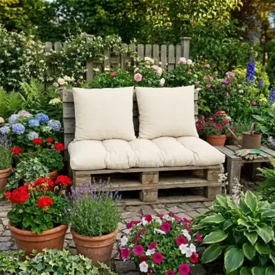 Komplet jastuka za garniture od paleta IVORY