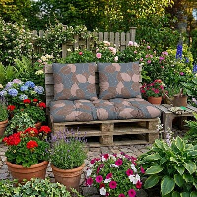 Komplet jastuka za garniture od paleta LEAVES