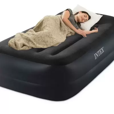 Intex Single vazdušni krevet sa integrisanom pumpom Twin Pillow 99cx191x42cm 64122ND