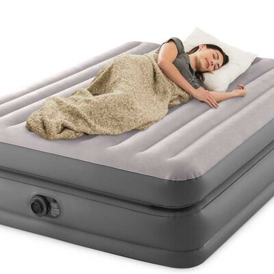 Intex Vazdušni krevet sa ugrađenom pumpom Queen Prime Comfort 152x203x51cm 64164
