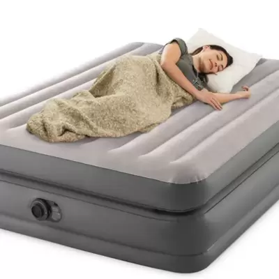 Intex Vazdušni krevet sa ugrađenom pumpom Queen Prime Comfort 152x203x51cm 64164