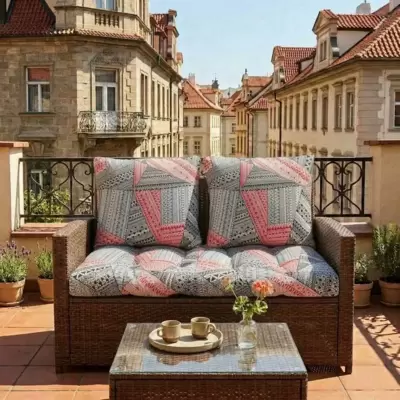 Jastuci za baštenski dvosed 100x50x50cm INDI