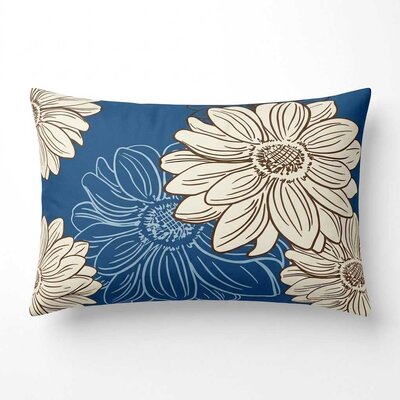 Pamučni dekorativni jastuk 70x50 cm 1 komad BIG FLOWERS