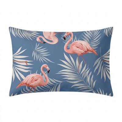 Pamučni dekorativni jastuk 70x50 cm 1 komad FLAMINGO-B