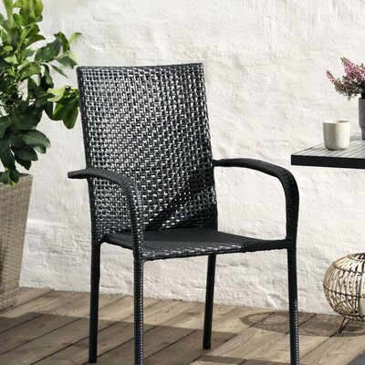 Ratan Stolica GLEBERG Crna