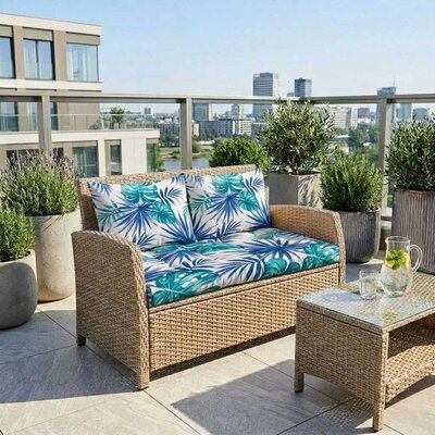 Jastuci za baštenski dvosed 130x50x50cm TROPICAL