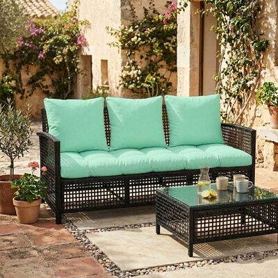 Jastuci za baštenski trosed 160x50x50cm MINT