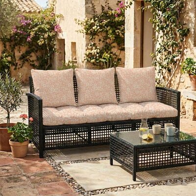 Jastuci za baštenski trosed 160x50x50cm LITTLE FLOWERS