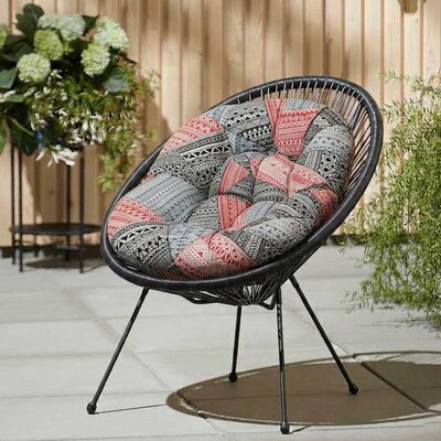 Jastuk za ovalnu baštensku stolicu - fotelju 110x90cm INDI