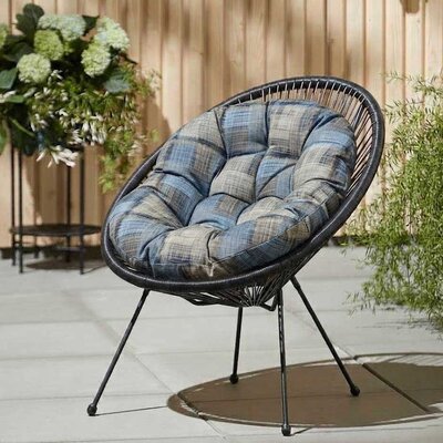 Jastuk za ovalnu baštensku stolicu - fotelju 110x90cm FOG-B