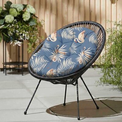 Jastuk za ovalnu baštensku stolicu - fotelju 110x90cm FLAMINGO-B