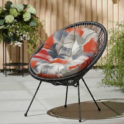 Jastuk za ovalnu baštensku stolicu - fotelju 110x90cm RED JAM