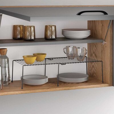 Metaltex Kuhinjska polica podesive širine Adapto Lava