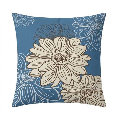 Dekorativni jastuk 40x40cm 1 komad BIG FLOWERS