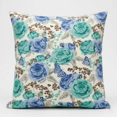 Dekorativni jastuk 50X50cm 1 komad BLUE ROSES