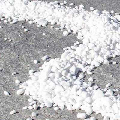 Dekorativni kamen 3-6cm Tasos Beli oblutak 25kg