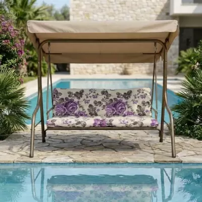 Jastuci za Baštensku Ljuljašku 180x65x65cm VIOLET GARDEN