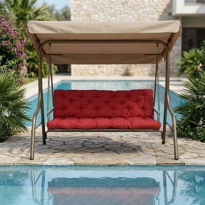 Jastuci za Baštensku Ljuljašku 180x65x65cm RED