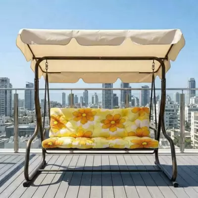 Jastuci za Baštensku Ljuljašku 180x65x65cm HAPPY FLOWERS