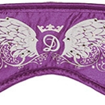 DayDream Maska za spavanje Swarovski Wings purple S-4014