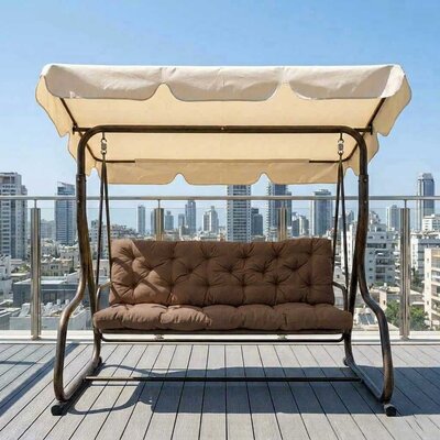 Jastuci za Baštensku Ljuljašku 180x65x65cm BROWN