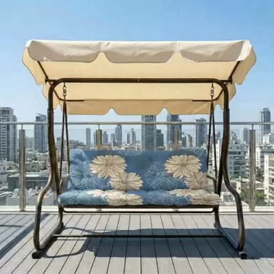 Jastuci za Baštensku Ljuljašku 180x65x65cm BIG FLOWERS