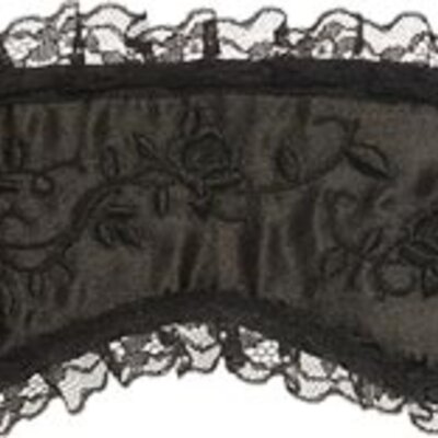 DayDream Maska za spavanje Lace Roses black E-5004