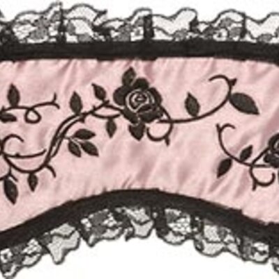 DayDream Maska za spavanje Lace Roses pink E-5003