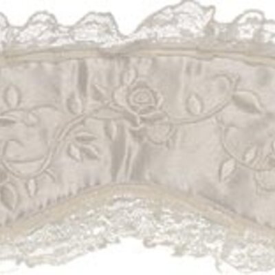 DayDream Maska za spavanje Lace Roses white E-5002