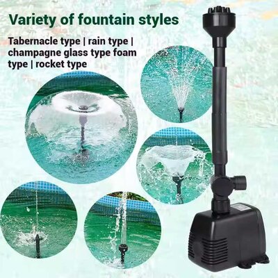 Potapajuća pumpa za fontanu 1m3/h 22W