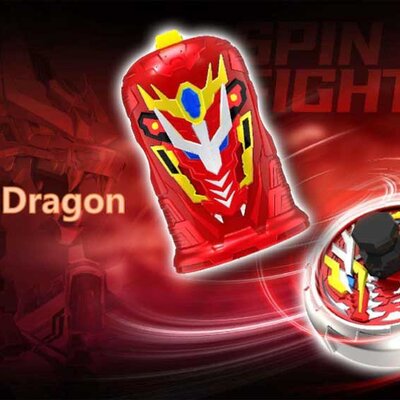 Spin Fighters Legends Čigra Flaming Dragon