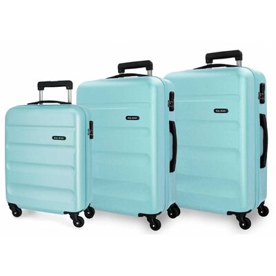 Komplet ABS kofera 75/65/55cm Roll Road Flex sky blue 58494