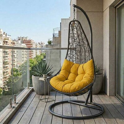 Jastuk Za Ratan Ljuljašku Za Jednu Osobu YELLOW