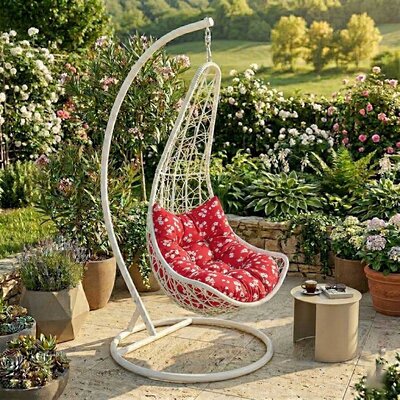 Jastuk Za Ratan Ljuljašku Za Jednu Osobu RED SPRING