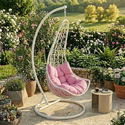 Jastuk Za Ratan Ljuljašku Za Jednu Osobu BLUSH